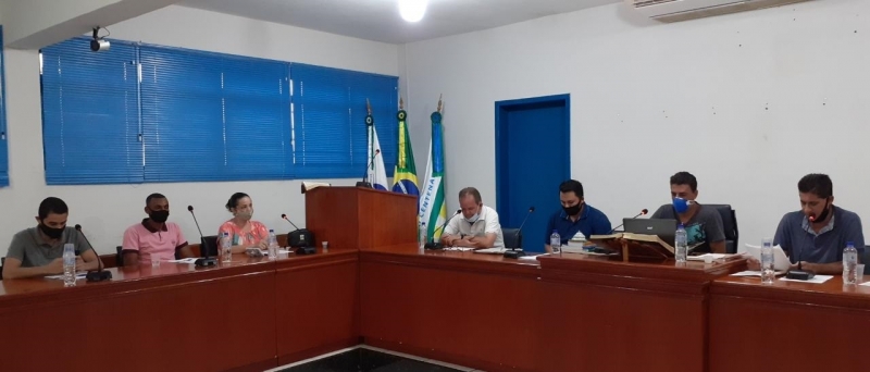 Segunda Sessão Extraordinária do ano realizada nesta terça-feira dia 09 de Fevereiro de 2021