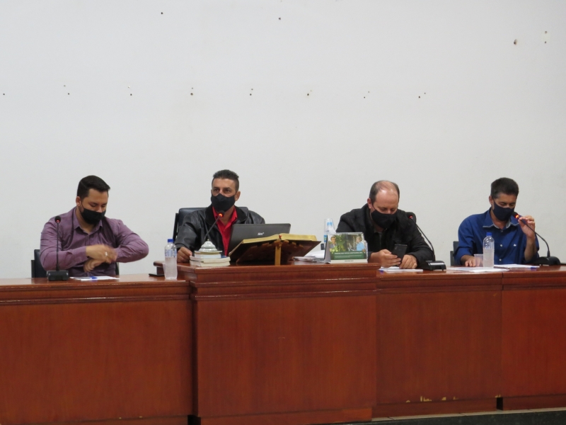 Decima sexta reunião ordinária na Câmara Municipal