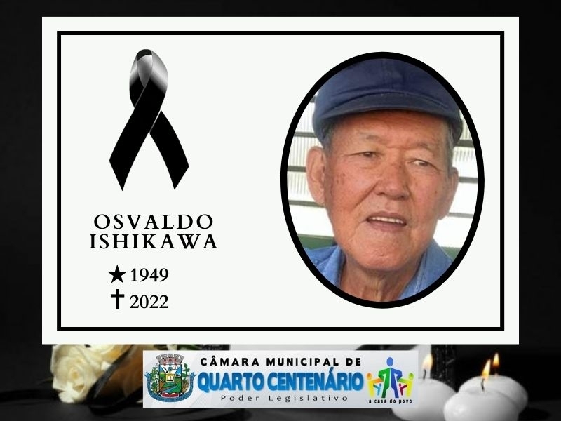 LUTO PELO FALECIMENTO DO EX PREFEITO 